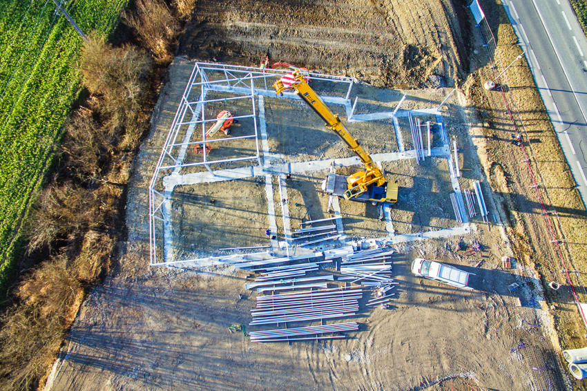 Suivi de chantier village d'entreprises Sillingy (du 5 au 18 décembre)